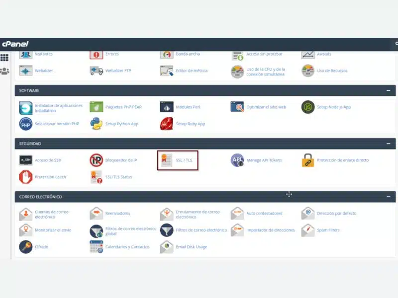 Instalar certificado SSL