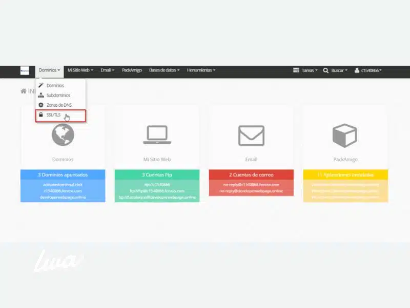 Instalar certificado SSL