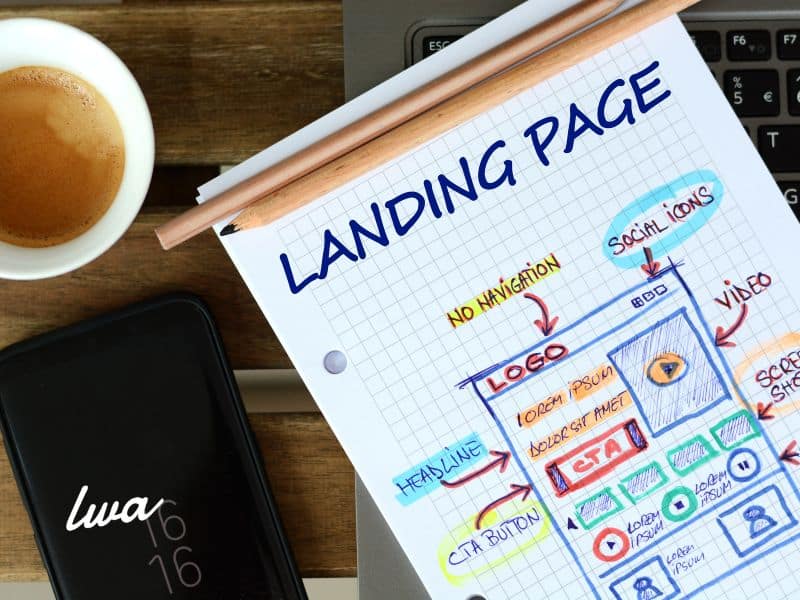 Landing page WordPress